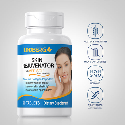 Skin Rejuvenator with Verisol Bioactive Collagen Peptides, 90 Tablets Dietary Attribute