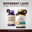 Triple Action Fiber Complex, 120 Quick Release Capsules-Before and After