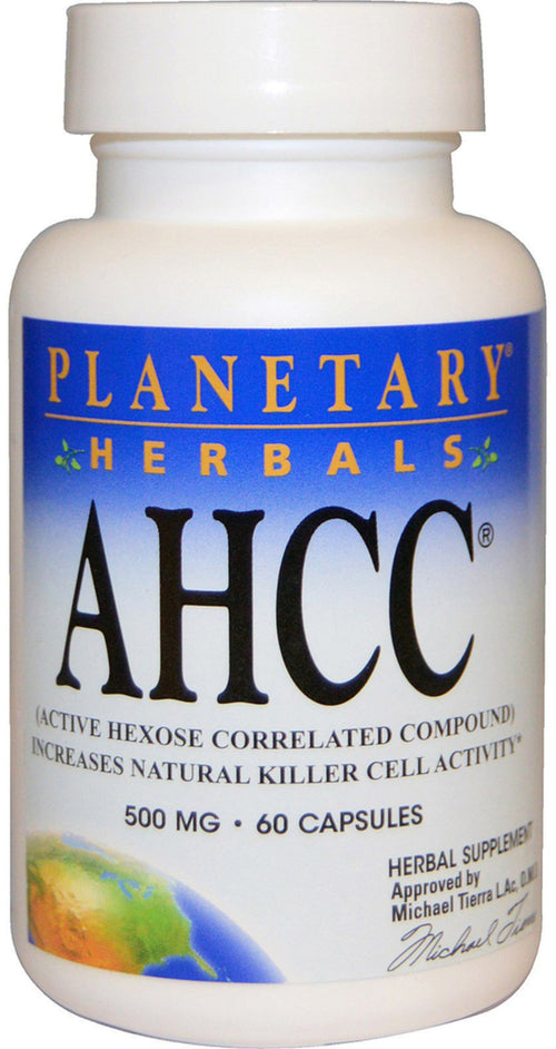 AHCC (соединение активной гемицеллюлозы)  500 мг 60 Капсулы     