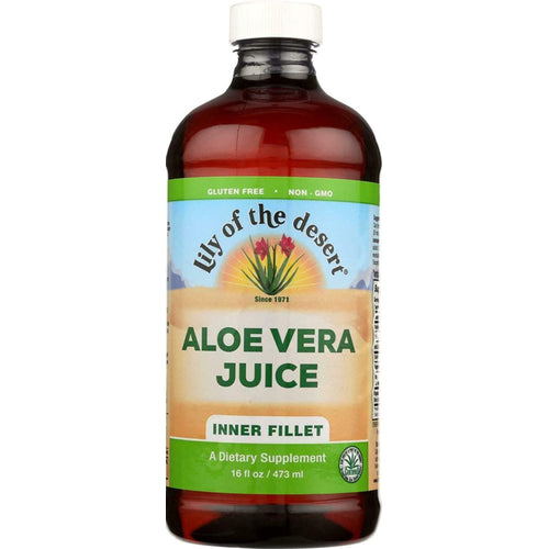 Aloe-Vera-Saft (Bio) 16 fl oz 473 ml Flasche    