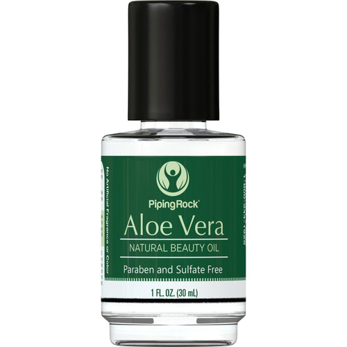 Aloe Vera Oil Pure Beauty Oil, 1 fl oz (30 mL) Bottle