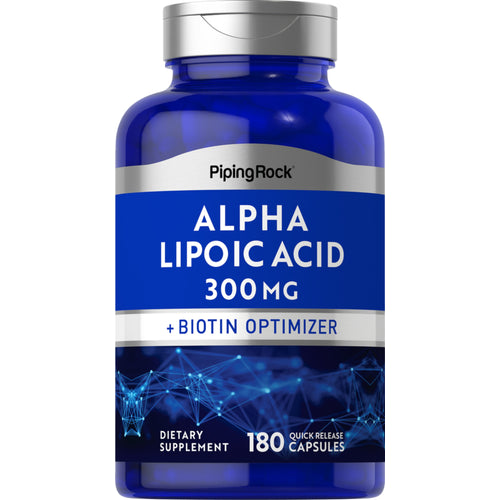 Alpha Lipoic Acid, 300 mg, 180 Quick Release Capsules