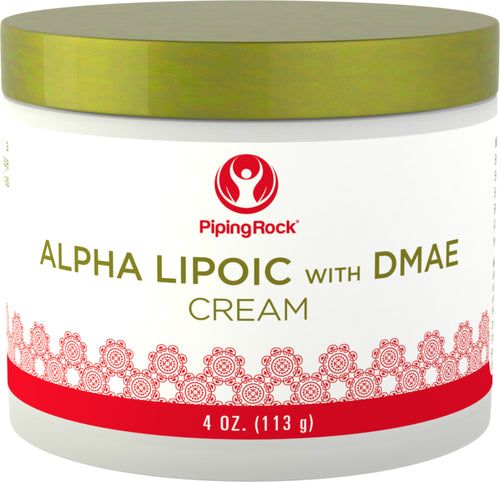 Alpha Lipoic with DMAE Cream, 4 oz (113 g) Jar