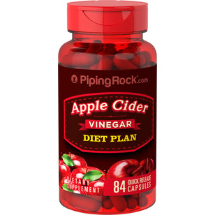 Apple Cider Vinegar Diet Plan, 84 Quick Release Capsules
