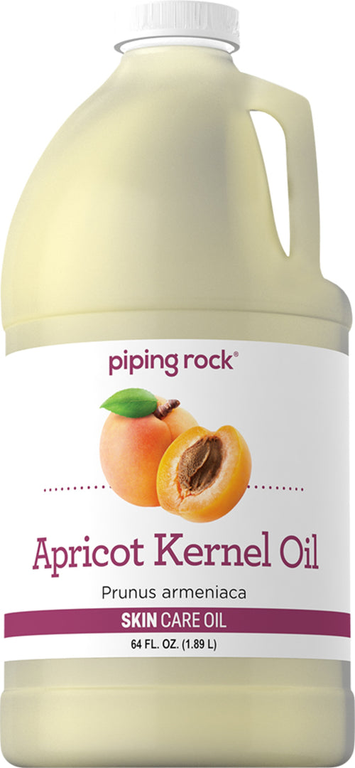 Apricot Kernel Oil, 64 fl oz (1.89 L) Bottle