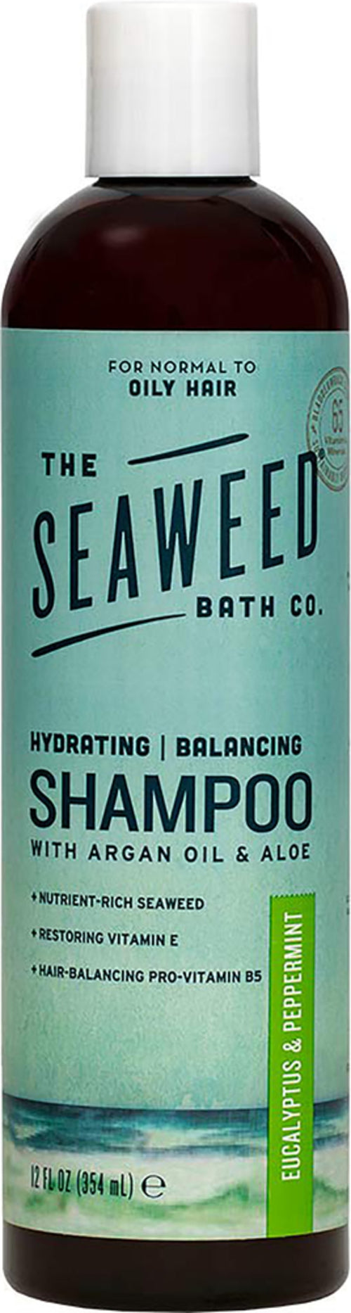 Shampoo all'argan, eucalipto e menta piperita 12 fl oz 354 mL Bottiglia    