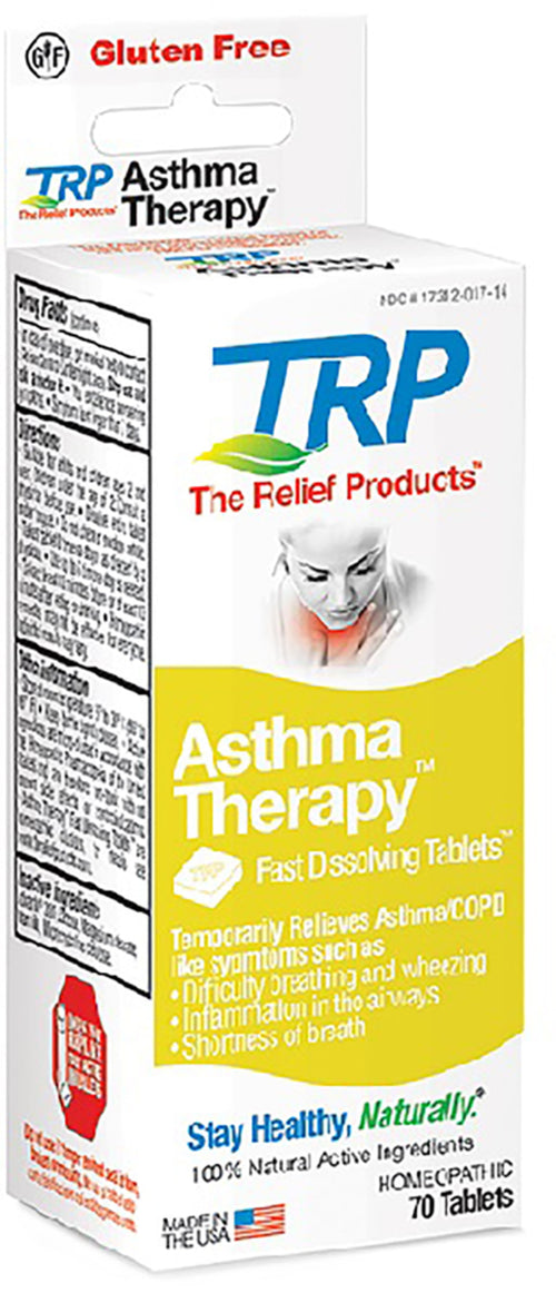 Real Relief pour asthme 70 Comprimés à dissolution rapide       