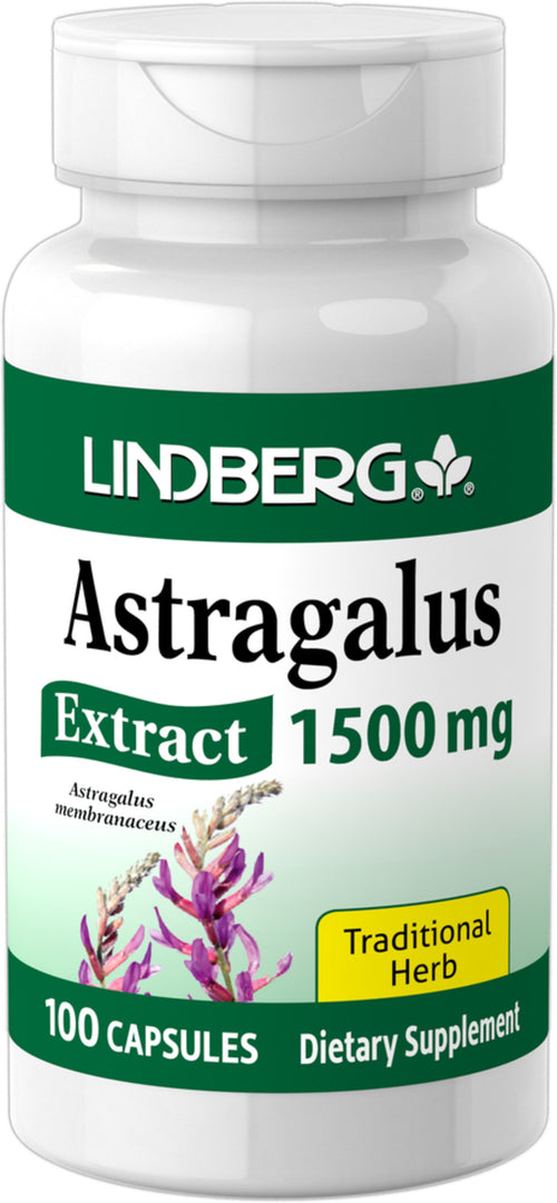 Astragalusgyökér (kínai csüdfű) kivonata 1500 mg 100 Kapszulák     
