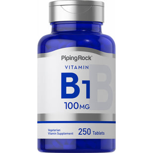 B-1 (Thiamin), 100 mg, 250 Tablets Bottle
