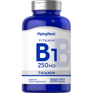 B-1 (witamina B1) 250 mg 200 Powlekane kapsułki     