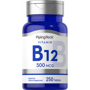 維生素B12  500 mcg 250 錠劑     