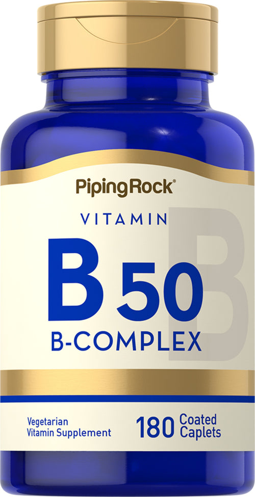 Zestaw witamin z grupy B B-50 180 Powlekane kapsułki       
