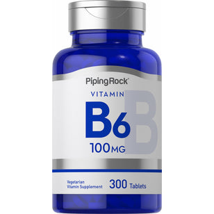 B-6 (Piridoxină) 100 mg 300 Comprimate     
