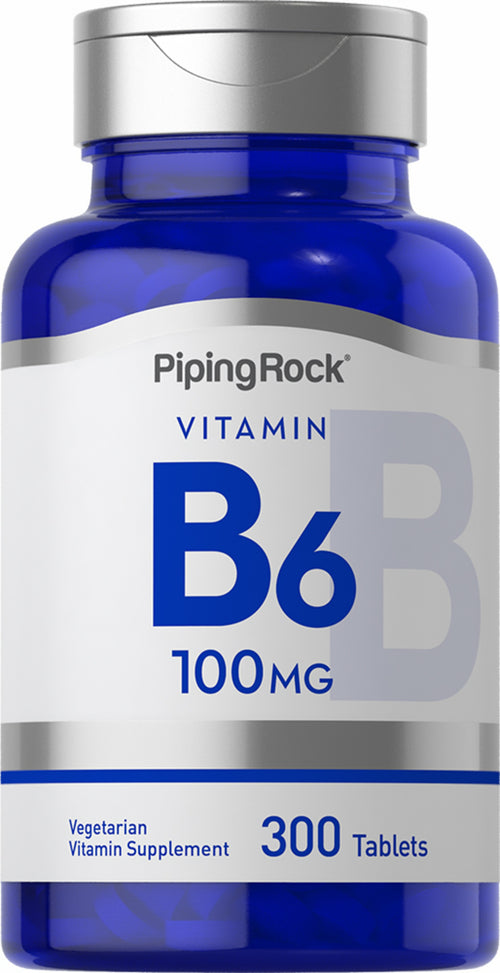 B-6 (ไพริดอกซีน) 100 mg 300 เม็ด     