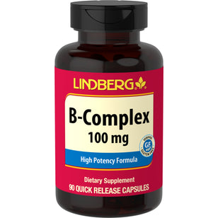 B-Komplex 100 mg 100 mg 90 Kapseln mit schneller Freisetzung     
