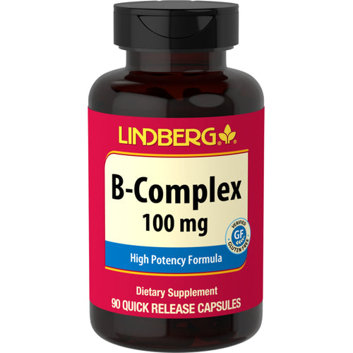 綜合維生素 B 100毫克 100 mg 90 快速釋放膠囊     