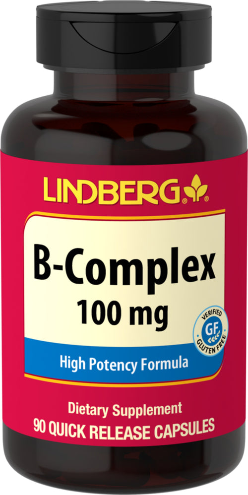 B-Complex 100 mg 100 mg 90 Kapsler for hurtig frigivelse     