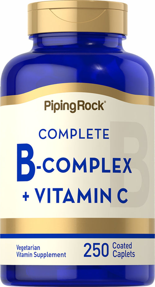 B-kompleks + vitamin C 250 Belagte kapsler       