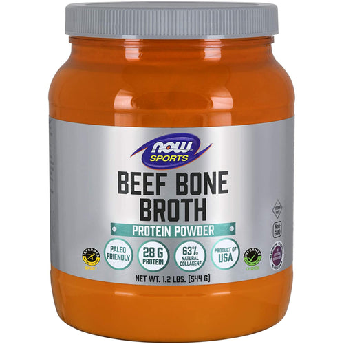 Bone Broth rundvleespoeder 1.2 pond 544 g Fles    
