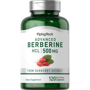 Berberin HCL 500 mg 120 Kapsler for hurtig frigivelse     