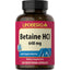 Clorhidrato de betaína, 648 mg, con actividad de pepsinas 120 Cápsulas vegetarianas       