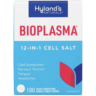 Bioplasma 6X Homeopathisch bij spanning, vermoeidheid, hoofdpijn 100 Snel oplossende tabletten       