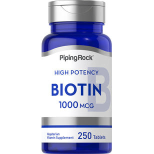 Biotina  1000 mcg 250 Tabletas     