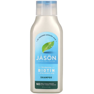 Șampon biotină + acid hialuronic 16 fl oz 473 ml Sticlă    