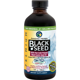 Aceite de semilla de comino negro 8 fl oz 240 mL Botella/Frasco    