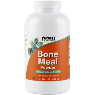 Bone Meal Powder, 1 lb (454 g) Bottle
