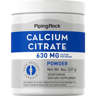 Calcium Citrate Powder, 8 oz (227 g) Bottle