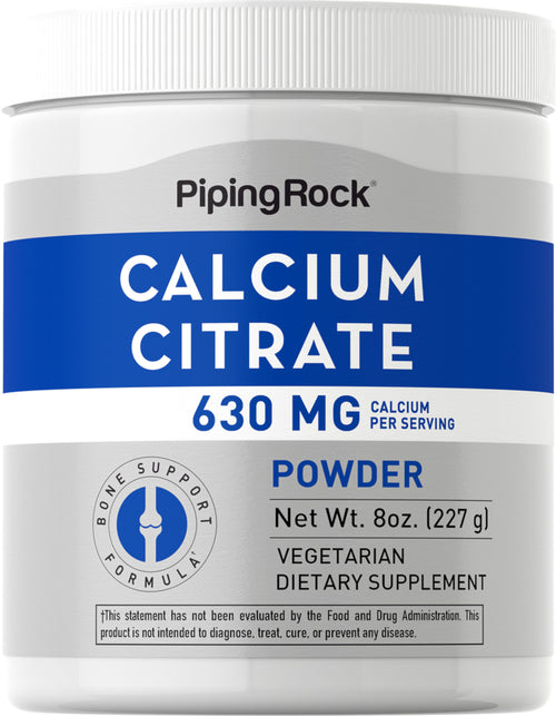 Kalciumcitrátpor 8 oz 227 g Palack    