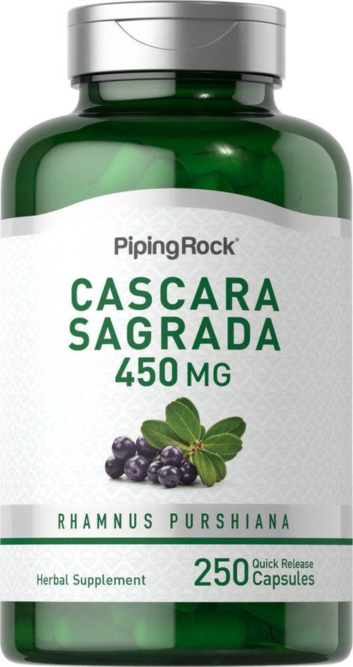 Cascara Sagrada  450 mg 250 Capsule cu eliberare rapidă     