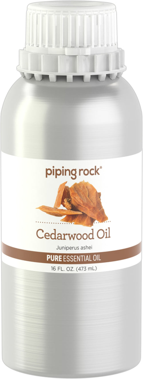 Cedarwood Pure Essential Oil (GC/MS Tested), 16 fl oz (473 mL) Canister