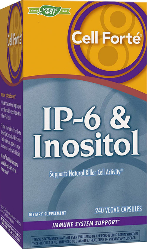 셀 포르테 IP-6 & 이노시톨 6인산 240 식물성 캡슐       