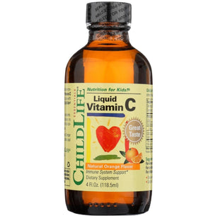 Flytende vitamin C for barn (appelsinsmak) 4 ounce 118.5 mL Flaske    