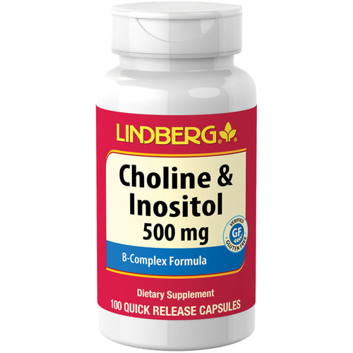 Choline & Inositol 500 mg, 100 Quick Release Capsules