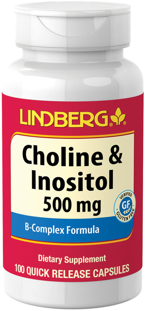 Kolin & inositol 500 mg 100 Hurtigvirkende kapsler       