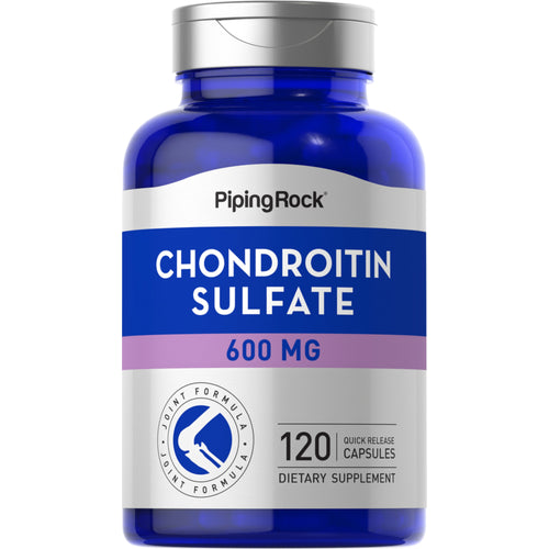 Chondroitin Sulfate, 600 mg, 120 Quick Release Capsules-Bottle