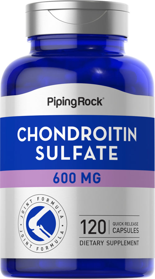 Chondroitin Sulfate, 600 mg, 120 Quick Release Capsules-Bottle