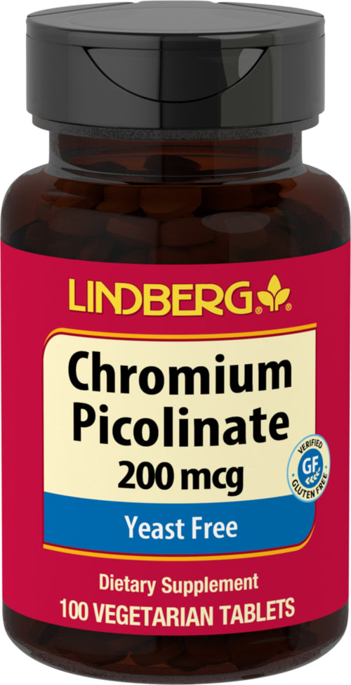 クロミウム ピコリネート  200 mcg 100 ベジタリアン錠剤     