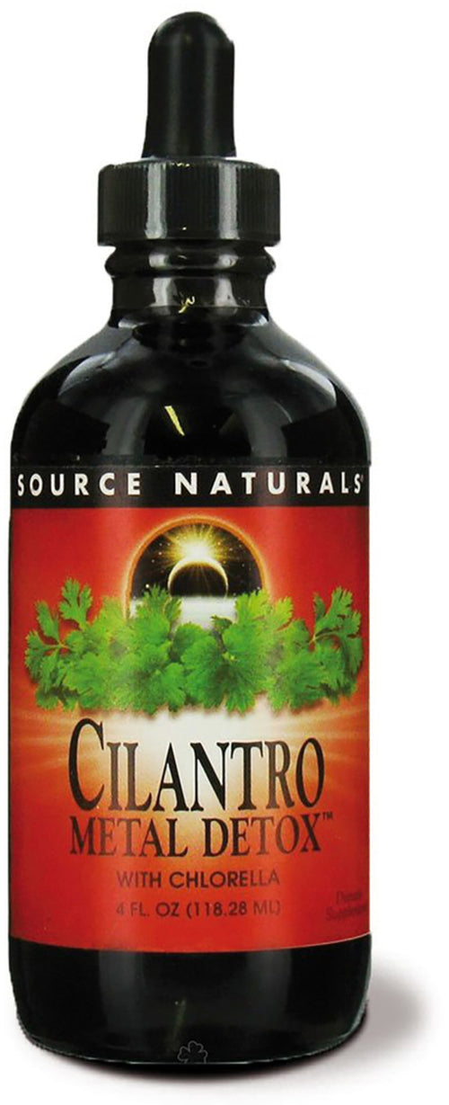 Cilantro Metal Detox med chlorella 4 ounce 118 mL Pipetteflaske    