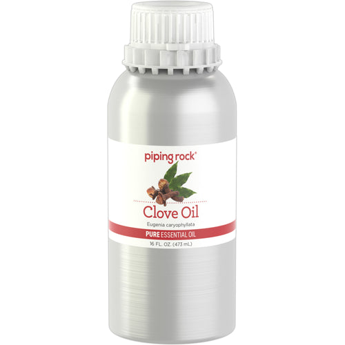Clove Pure Essential Oil (GC/MS Tested), 16 fl oz (473 mL) Canister