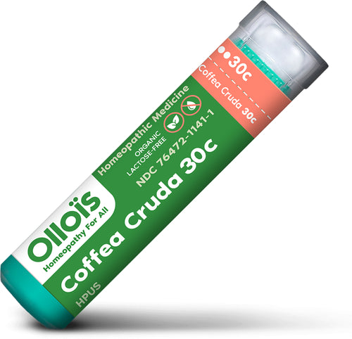 Coffea Cruda 30C homøopatisk mod søvnløshed 80 Piller       