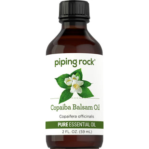 Copaiba Balsam Pure Essential Oil (GC/MS Tested), 2 fl oz (59 mL) Bottle