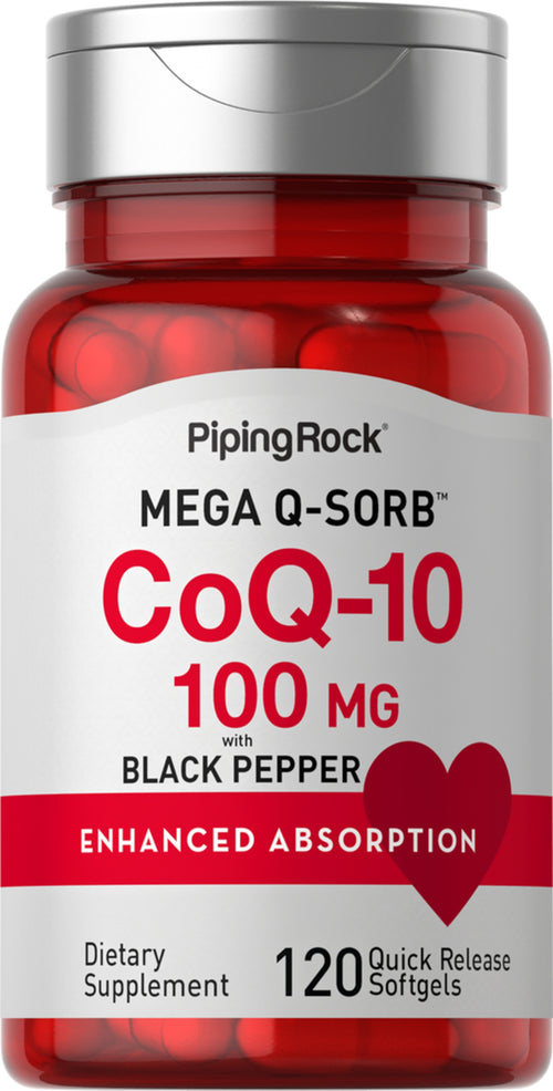 Koentsyymi Q10 100 mg 120 Pikaliukenevat geelit     