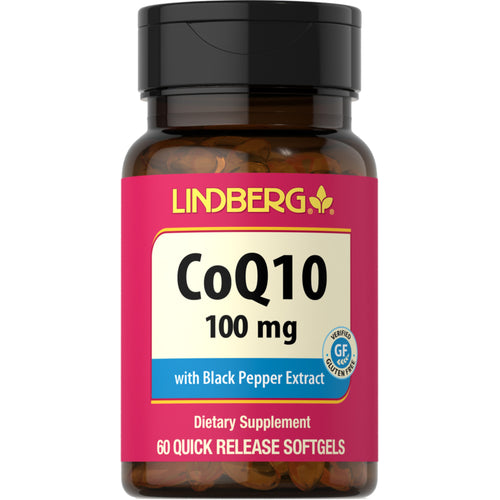 CoQ10 100 mg 60 Capsules molles à libération rapide     