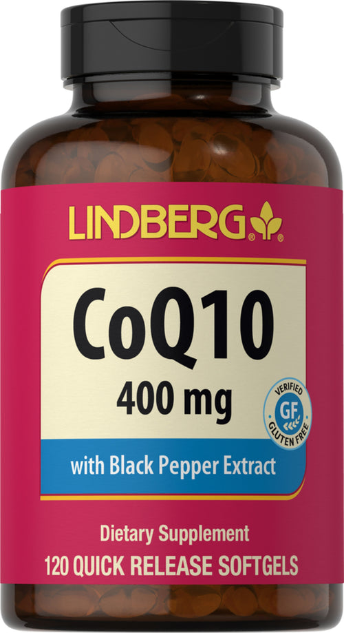 CoQ10 400 mg 120 빠르게 방출되는 소프트젤     
