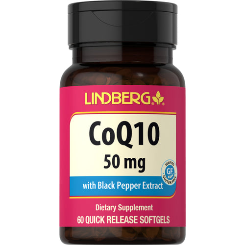 CoQ10 50 mg 60 Hurtigvirkende myke geleer     