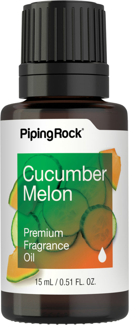 Gurka/melon – doftolja (för användning i bad och på kroppen) 1/2 fl oz 15 ml Pipettflaska    